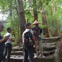 語り部と行く世界遺産熊野の道と川湯温泉　経営塾OB会が研鑽ツアー