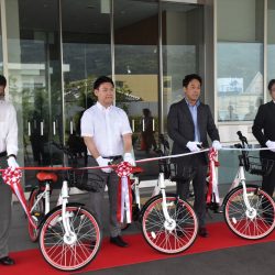 有田市がシェアサイクル推進へ、市内10カ所に駐輪ポート設置