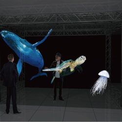 佐賀県、ナイトイベントを刷新　3Dホログラムで没入体験