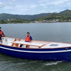 徳島市、環境対策で電動船の実証運航　ひょうたん島クルーズ　ツアーで利用可